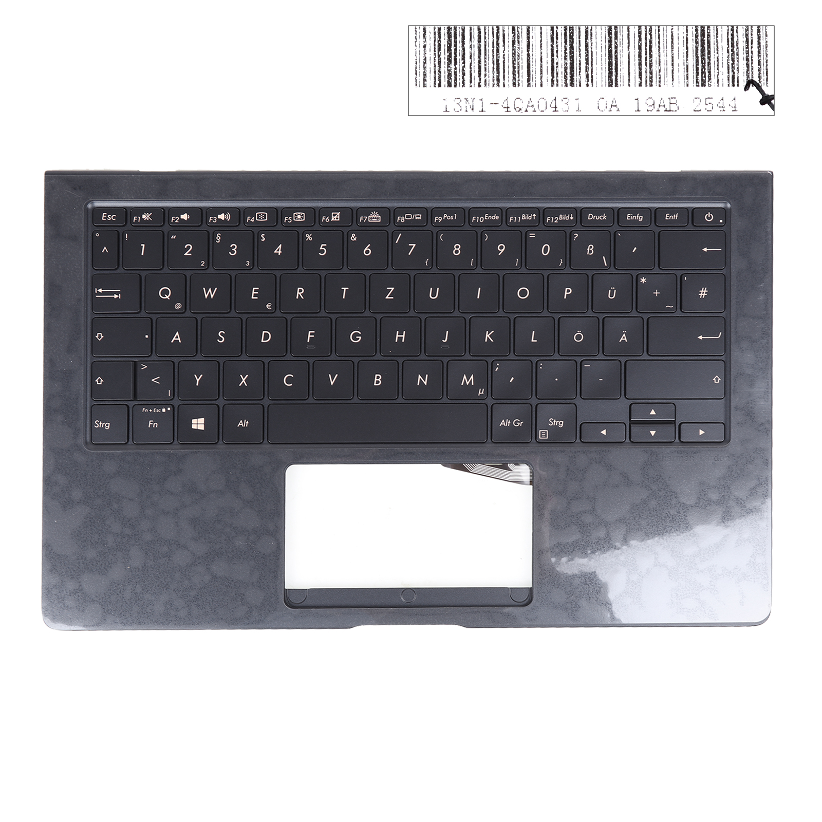 Picture of New Replacement Laptop Keyboard For ASUS ZenBook S UX391FA UX391UA Laptop Palmrest GR Keyboard without Touchpard  GR Layout